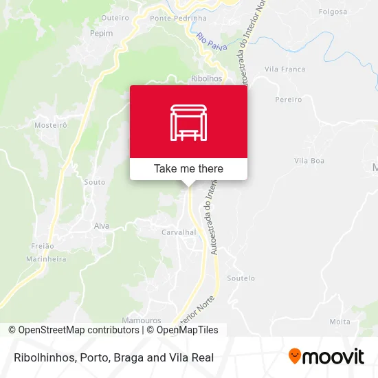 Ribolhinhos map