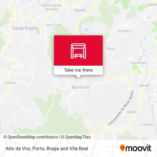 Alto da Voz map