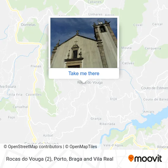 Rocas do Vouga (2) map