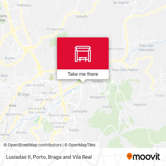 Lusíadas II mapa