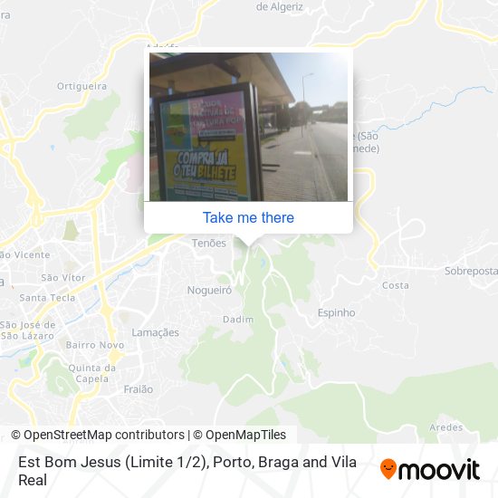 Est Bom Jesus (Limite 1/2) map
