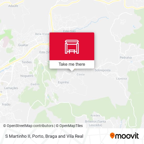 S Martinho II mapa