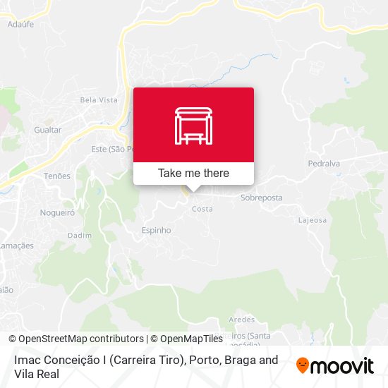 Imac Conceição I (Carreira Tiro) mapa