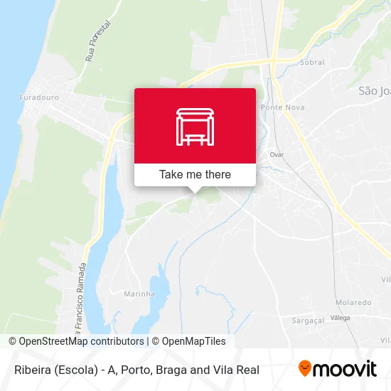 Ribeira (Escola) - A map