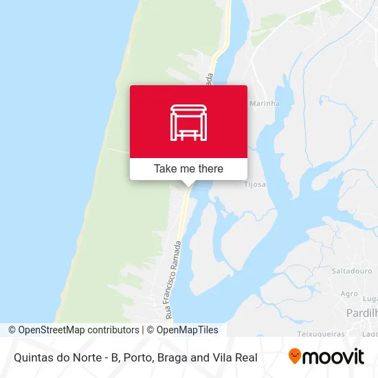 Quintas do Norte - B map