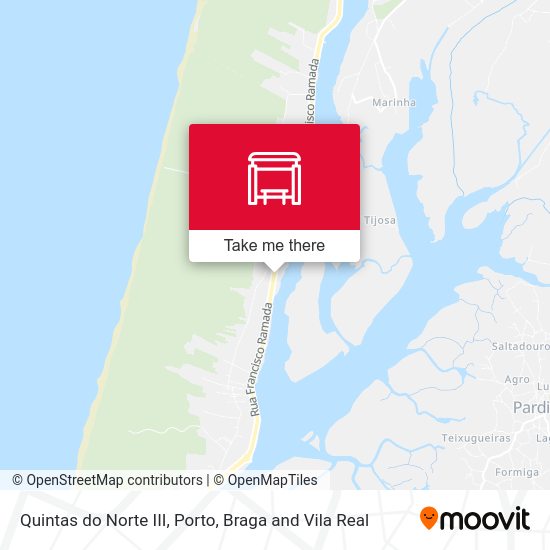 Quintas do Norte III mapa