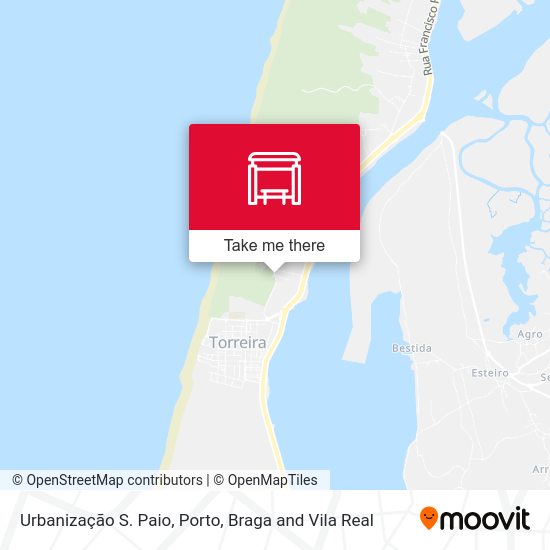 Urbanização S. Paio map
