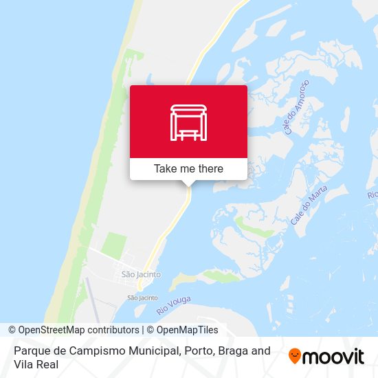 Parque de Campismo Municipal map