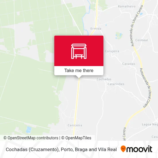 Cochadas (Cruzamento) map