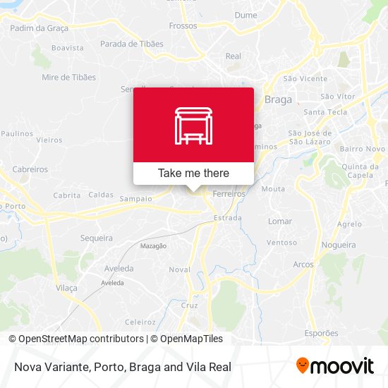 Nova Variante mapa