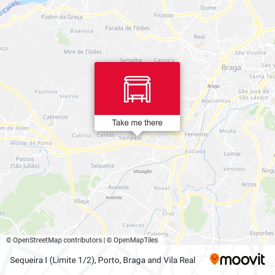 Sequeira I (Limite 1/2) mapa