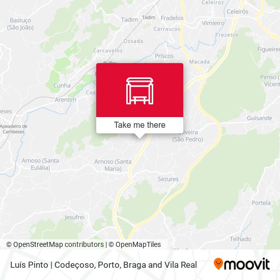 Luís Pinto map