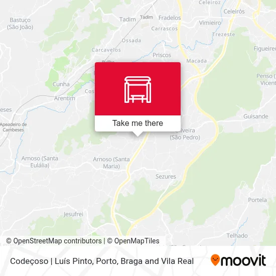 Codeçoso | Luís Pinto map