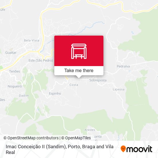 Imac Conceição II (Sandim) map