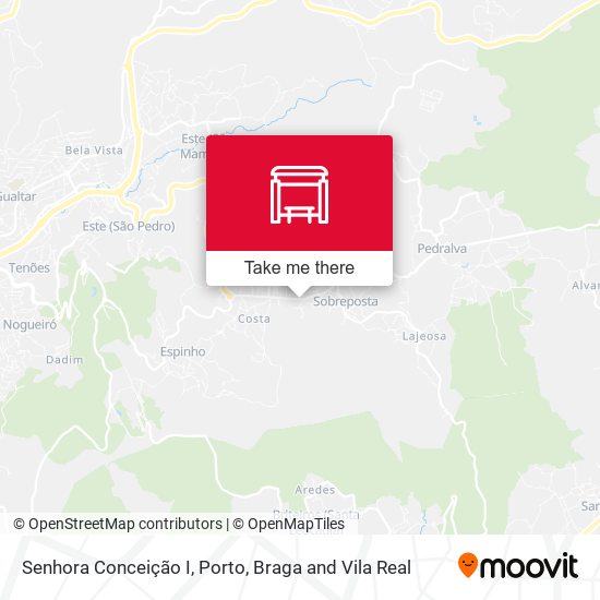 Senhora Conceição I map