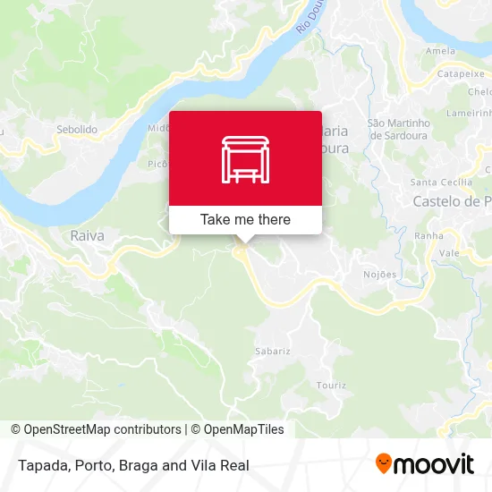 Tapada map