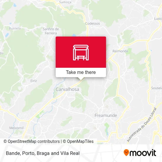 Bande map