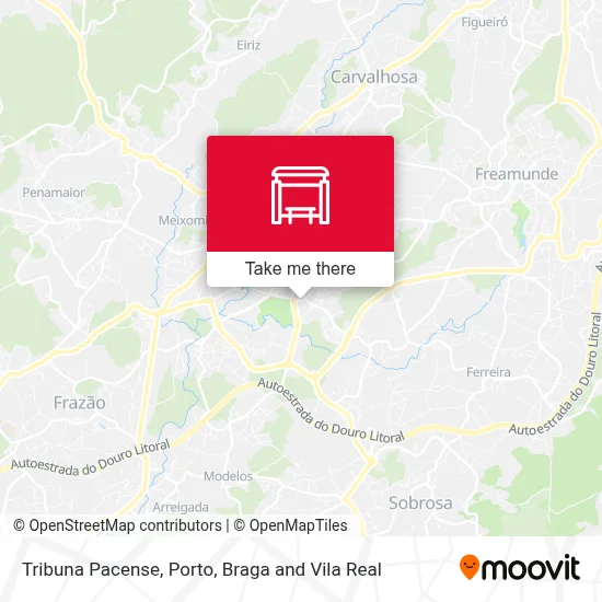 Tribuna Pacense map