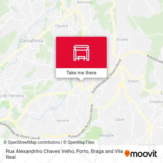Rua Alexandrino Chaves Velho map