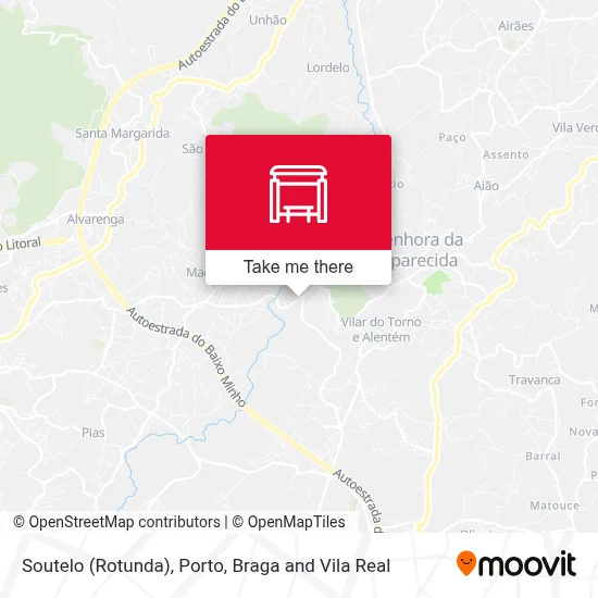 Soutelo (Rotunda) map