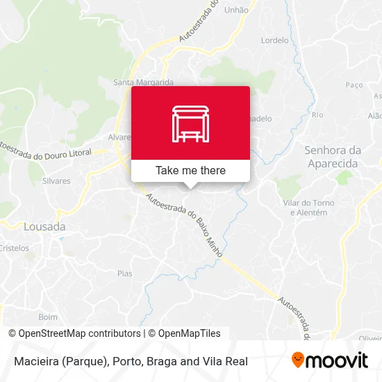 Macieira (Parque) map
