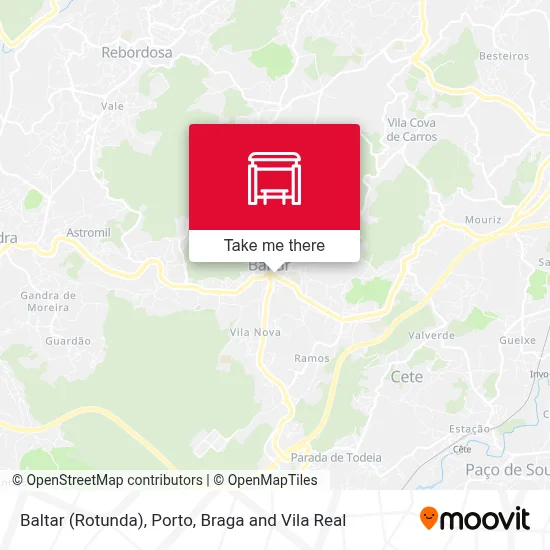 Baltar (Rotunda) map