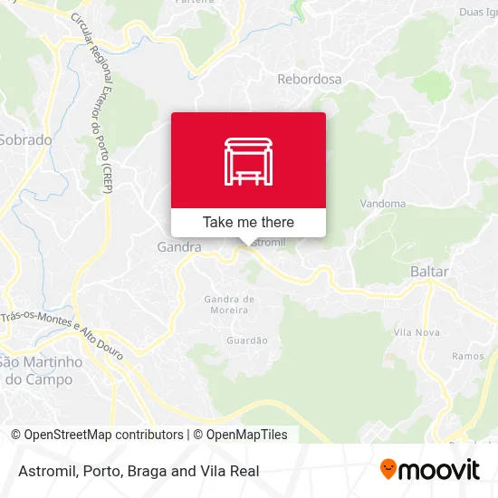 Astromil map