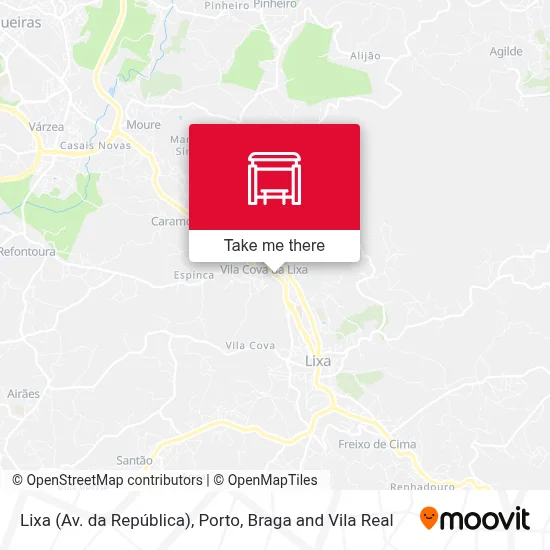 Lixa (Av. da República) map