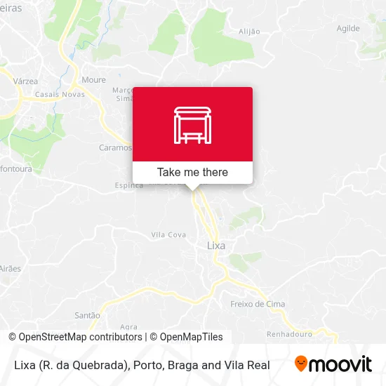 Lixa (R. da Quebrada) map