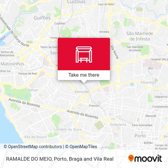 RAMALDE DO MEIO map