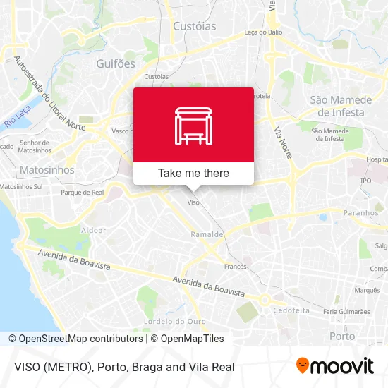 VISO (METRO) map
