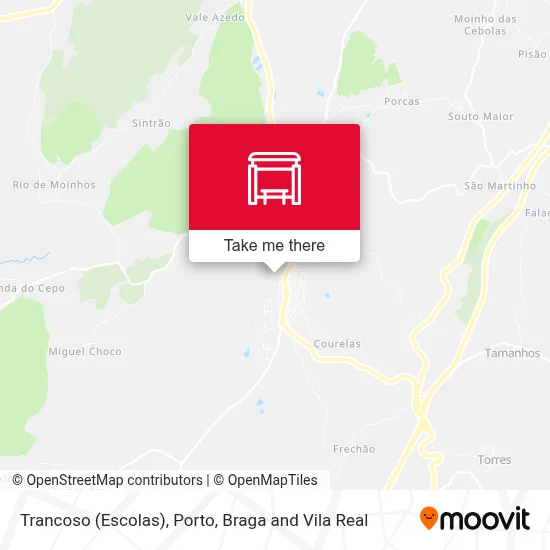 Trancoso (Escolas) map