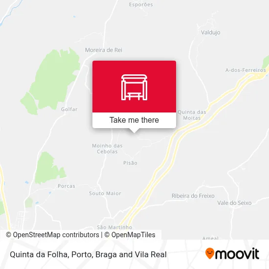 Quinta da Folha map