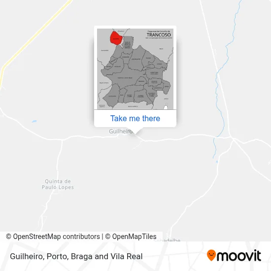Guilheiro map