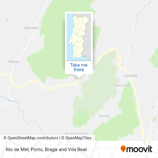 Rio de Mel map