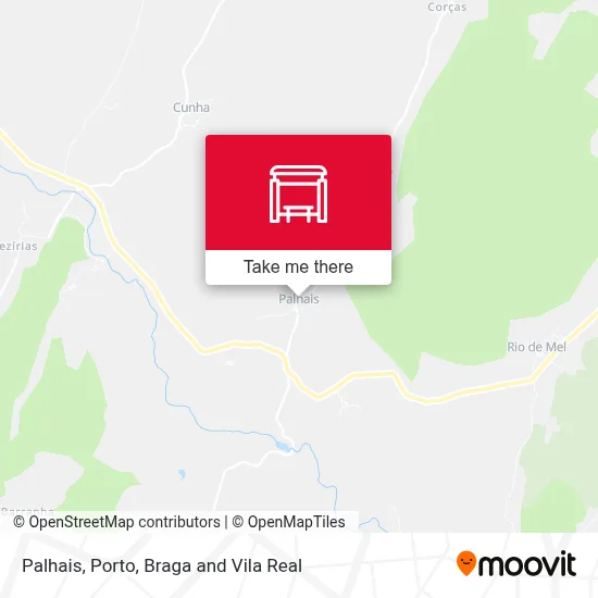 Palhais map
