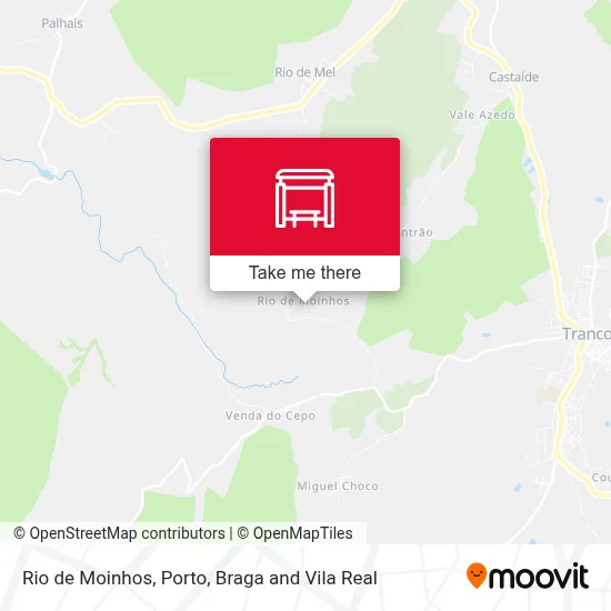 Rio de Moinhos map