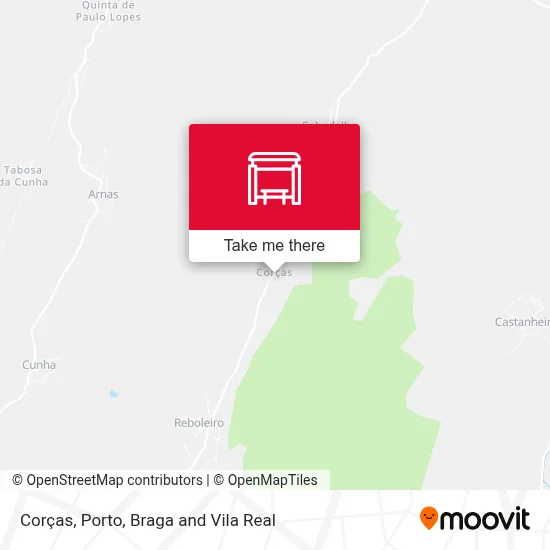 Corças map