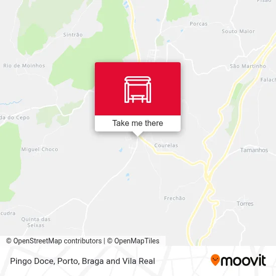 Pingo Doce map