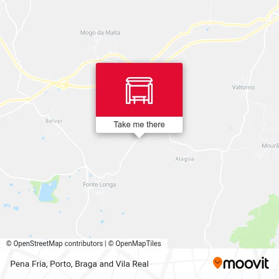 Pena Fria map