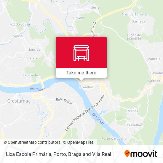 Lixa Escola Primária map