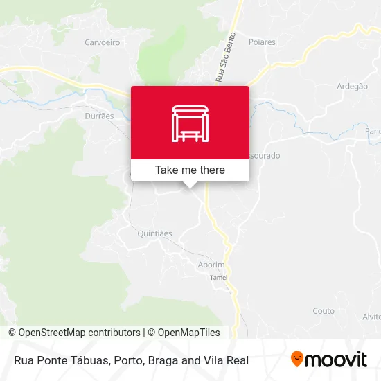 Rua Ponte Tábuas map