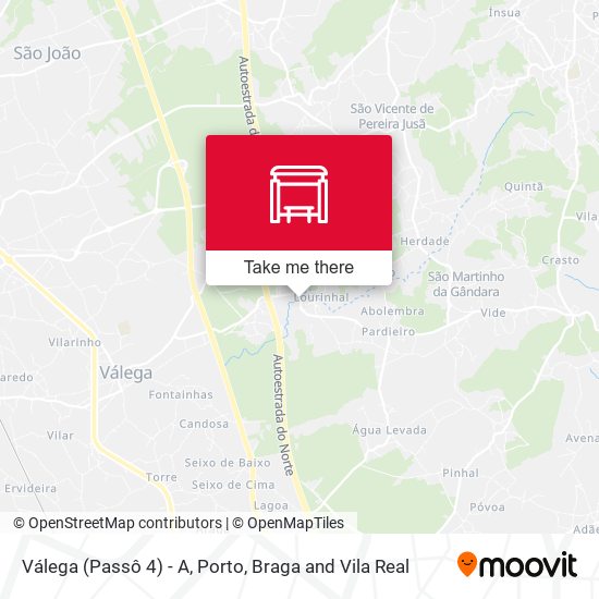 Válega (Passô 4) - A mapa