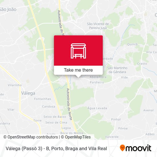 Válega (Passô 3) - B map