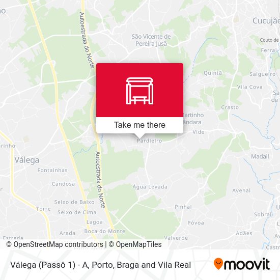 Válega (Passô 1) - A map