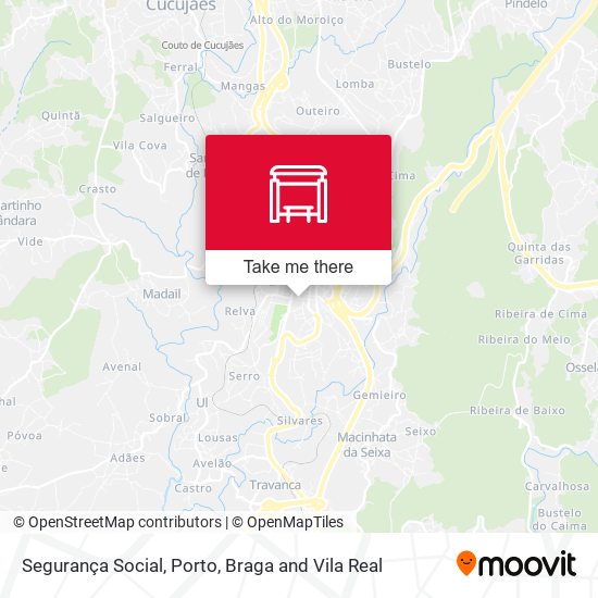 Segurança Social mapa
