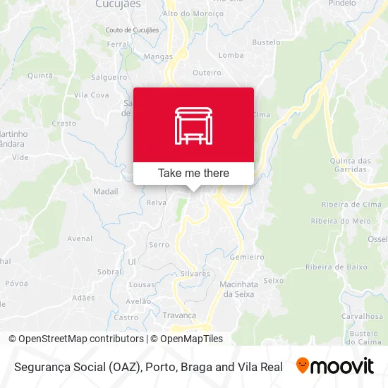 Segurança Social (OAZ) map