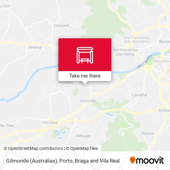 Gilmonde (Austrálias) map