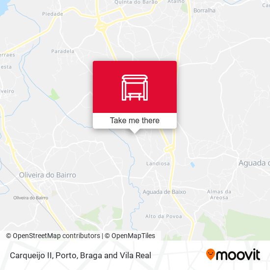 Carqueijo II mapa