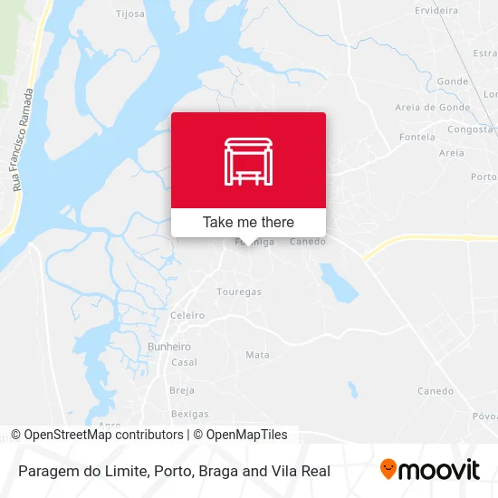 Paragem do Limite map